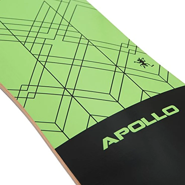 Apollo Longboard Vanua Flex III Special Edition, Drop Through Freeride Cruiser Board mit High Speed ABEC Kugellagern, inkl. Skate T-Tool - Blau – Bild 4