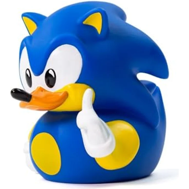TUBBZ Boxed Edition Sonic, Sammler-Vinyl-Gummiente Figur, 9 cm groß, offizielle Sonic The Hedgehog-Merchandise – Bild 1
