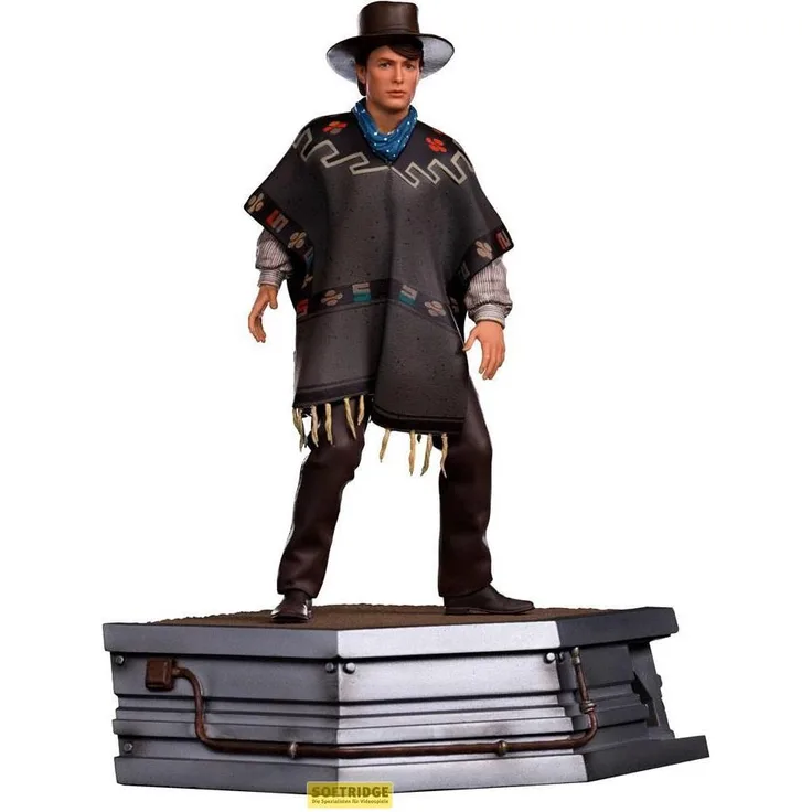 Iron Studios RETOUR VERS LE FUTUR 3 - Marty Mcfly - Statuette 1/10 Art Scale - 23cm