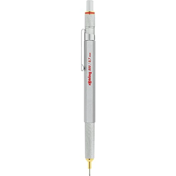 Rotring 800, Feinminenstift (0.70 mm, HB), professioneller Schreib- und Zeichenträger mit Metall-Schaft und versenkbarer Mechanik – Bild 3
