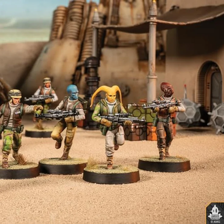 Atomic Mass Games Star Wars Legion - Rebel Troopers, Erweiterung mit 11 hochdetaillierten Miniaturen aus Hartplastik für 1 Korps-Einheit – Bild 6