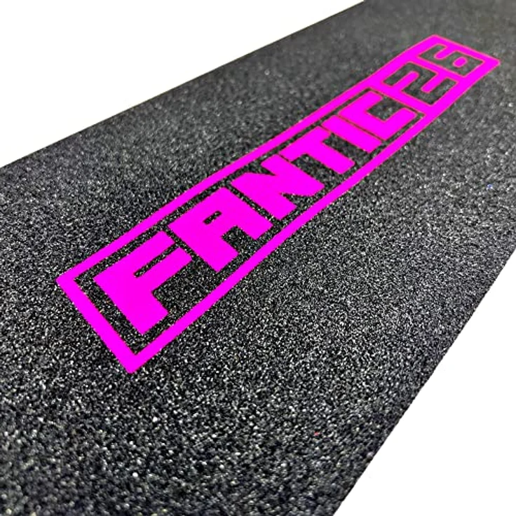 Fantic26 Stuntscooter Fantic26 Stunt-Scooter Griptape 58,5cm x 15,5cm Basic Schwarz/Pink, reißfestes PVC-Material, optimierte Körnung, ultimativer Grip – Bild 2