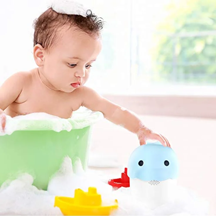 Navaris Baby Kinder Haarwaschbecher Badebecher - Becher Eimer zum Haare Waschen - für Haarwäsche von Kindern - Haarwaschhilfe für Babys - Preisvergleich – Bild 2