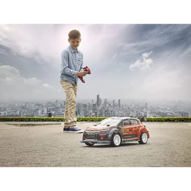 Ninco Racers Citroën C3 WRC, Ferngesteuertes Auto im Maßstab 1:10, 2,4 GHz, Rot und Schwarz, 500 mAh Li-Ion Akku, 20 km/h Geschwindigkeit – Bild 2
