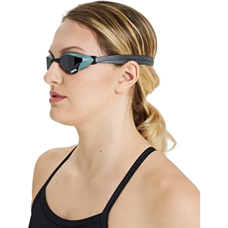 ARENA Unisex-Adult Cobra CORE Swipe Schwimmbrillen, Smoke-Black-Blue, NS – Bild 4