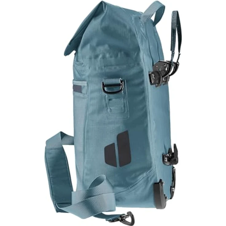Deuter Mainhattan Fahrradtasche, 33 cm x 22 cm x 45 cm, blau, 100% Plane, für Kinderfahrräder – Bild 7
