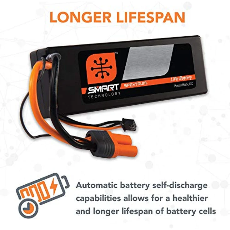 Spektrum SPMX50003S30H5 5000mah 3S 11. 1V Smart LiPo 30C Hardcase IC5 – Bild 6