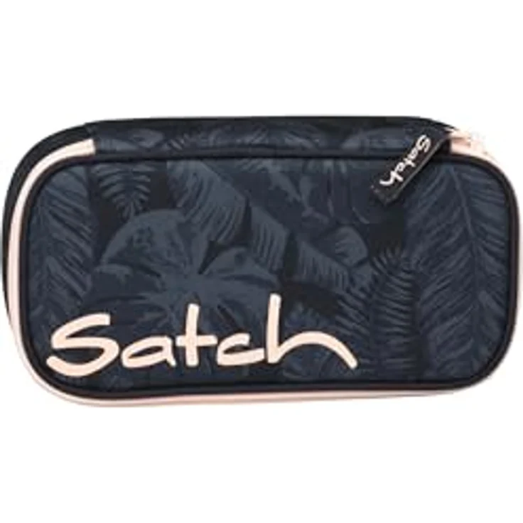 Satch Federmäppchen Schlamperbox, 2-tlg. mit Geodreieck und Organizer-Fach, wasserabweisend aus 100% recyceltem Polyester – Bild 1