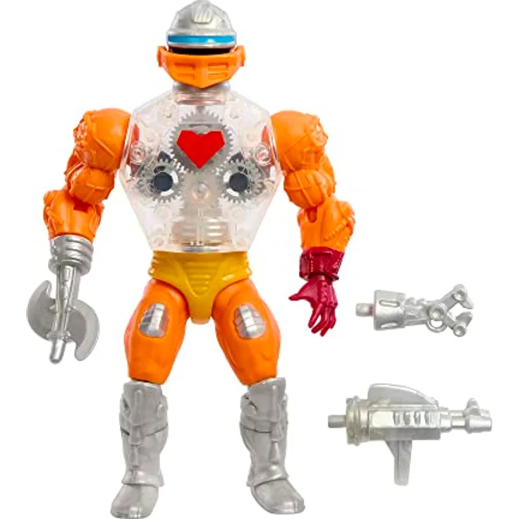 Masters of the Universe Origins Collection - He-Man und Skeletor Actionfiguren, ca. 14 cm mit 16 beweglichen Gelenken, Retro-Verpackung und Mini-Comic-Heft, für Sammler und Kinder ab 6 Jahren, HKM69