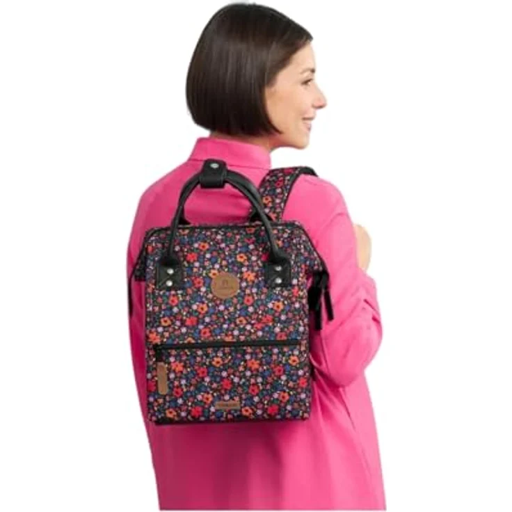 Cabaia Adventurer All Over Small Kinderrucksack, 32 cm, rot, 100% Nylon, 23 cm x 13 cm – Bild 3