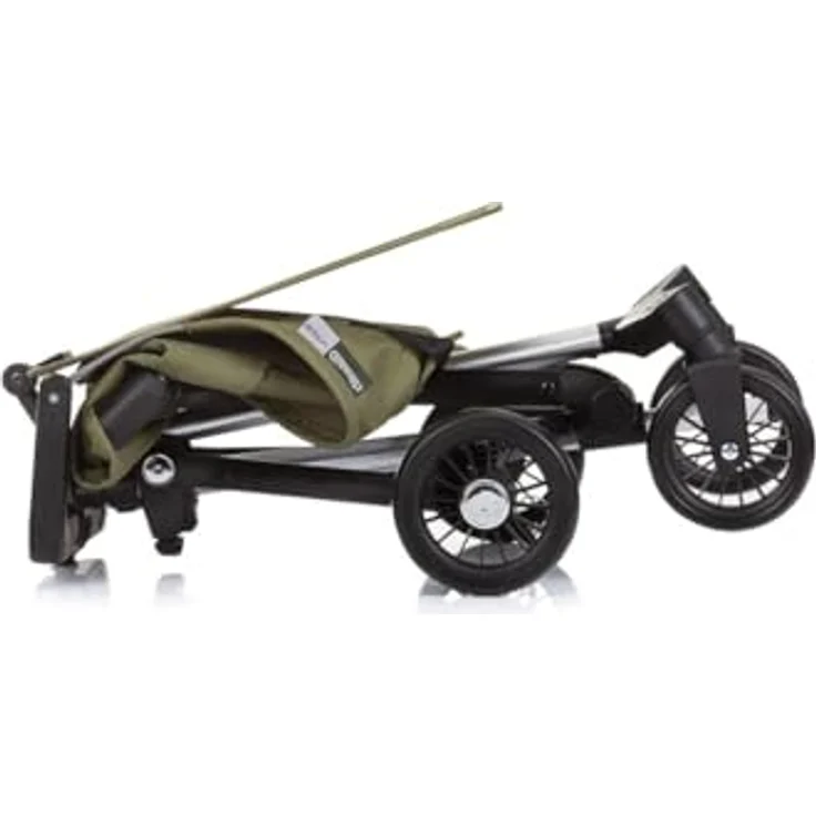 Chipolino Kinderwagen Buggy Unique, leichter Aluminiumrahmen, faltbar, 3-Punkt-Gurt, Tragetasche, ideal ab 6 Monaten – Bild 3