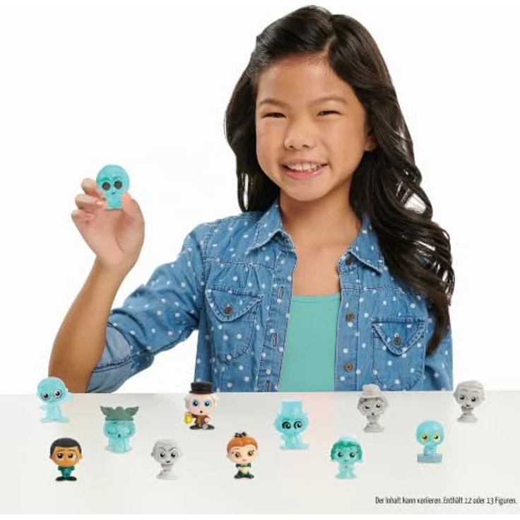 Just Play Disney Doorables The Haunted Mansion Collection Peek, 12 exklusive Minifiguren mit Glitzeraugen, Kinderspielzeug ab 5 Jahren, Amazon Exclusive – Bild 2