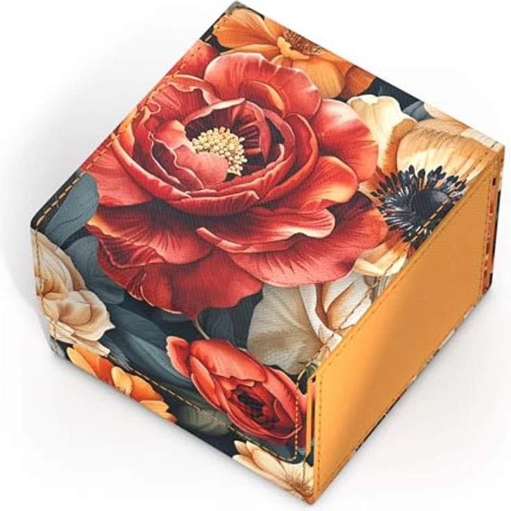 Ultimate Guard Sidewinder 133+ Xenoskin, premium Deck-Box für Sammelkarten im Design "Floral Places III" - Secret Garden, mit starkem Magnetverschluss und hochwertigem Mikrofaser-Innenfutter – Bild 3