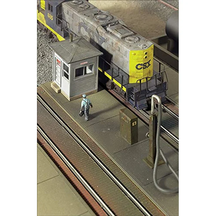Walthers Cornerstone 933-2908 - Diesellagertank, Gebäude – Bild 5