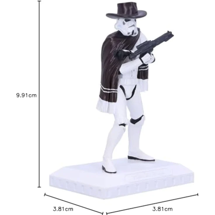 Nemesis Now Stormtrooper The Good, The Bad and The Trooper, 18 cm Sammelfigur im Western-Stil aus feinstem Harz, handbemalt – Bild 10
