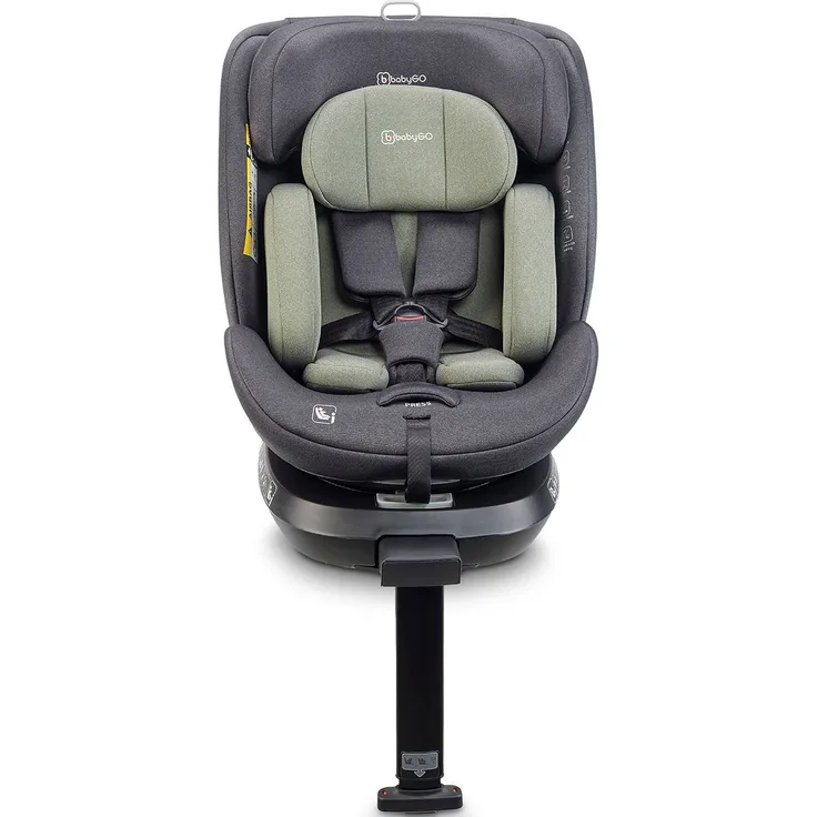 BabyGo Autokindersitz Move 360 I Size, 360-Grad-Rotation, Sicherheit und Komfort, blau