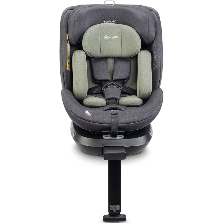 BabyGo Autokindersitz Move 360 I Size, 360-Grad-Rotation, Sicherheit und Komfort, blau – Bild 1