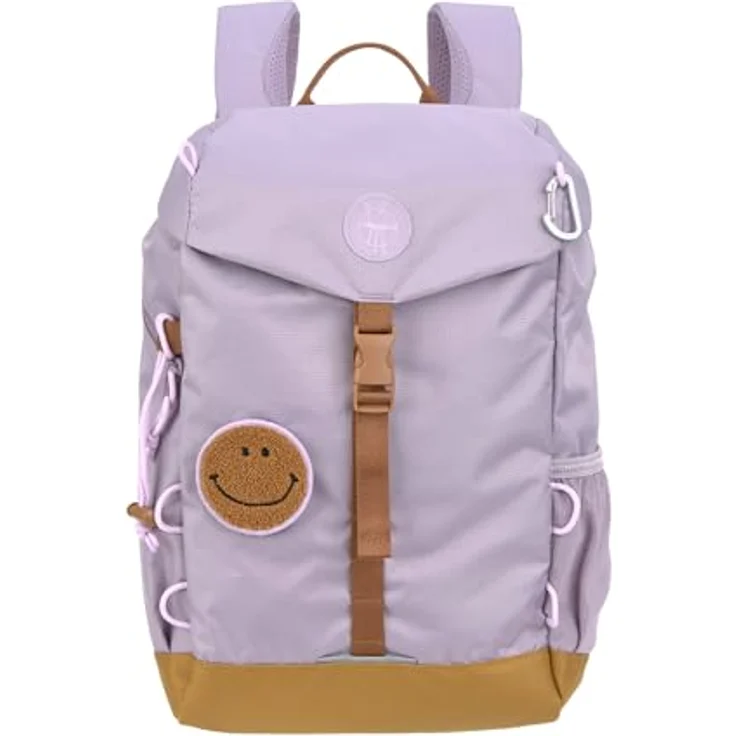 LÄSSIG Kinder Wanderrucksack Kinderrucksack mit Brustgurt, wasserabweisend, 14 Liter/Big Outdoor Backpack lilac – Bild 1