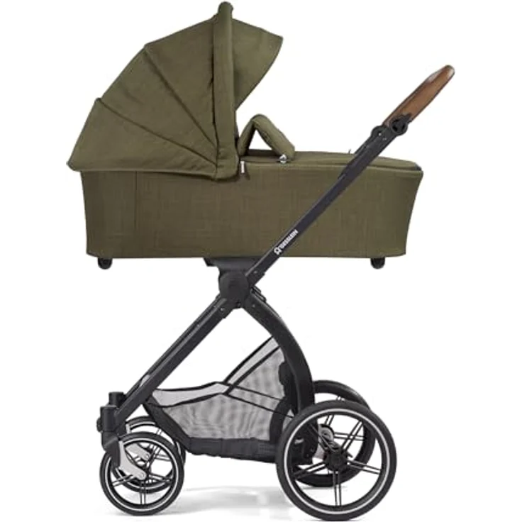Gesslein FX4 Swing 2in1 Kinderwagen-Set, inkl. Babywanne Panorama Lyx, 10 kg leicht, ergonomische Liegeposition, UV-Schutz – Bild 4