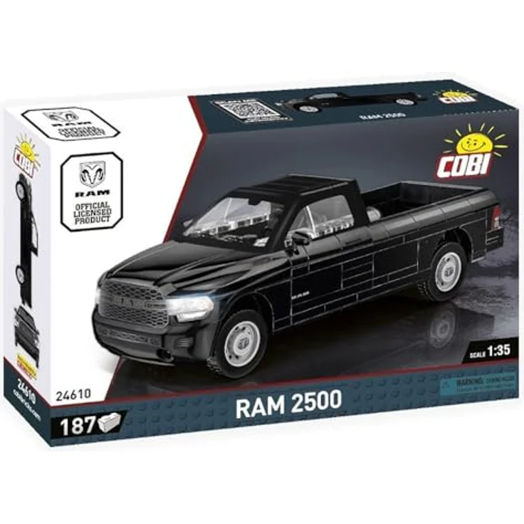 COBI Cars Ram 2500 (180 Stück) - Modellbausatz aus Ziegelsteinen, für Sammler ab 14 Jahren, kompatibel mit anderen führenden Marken - COBI – Bild 1