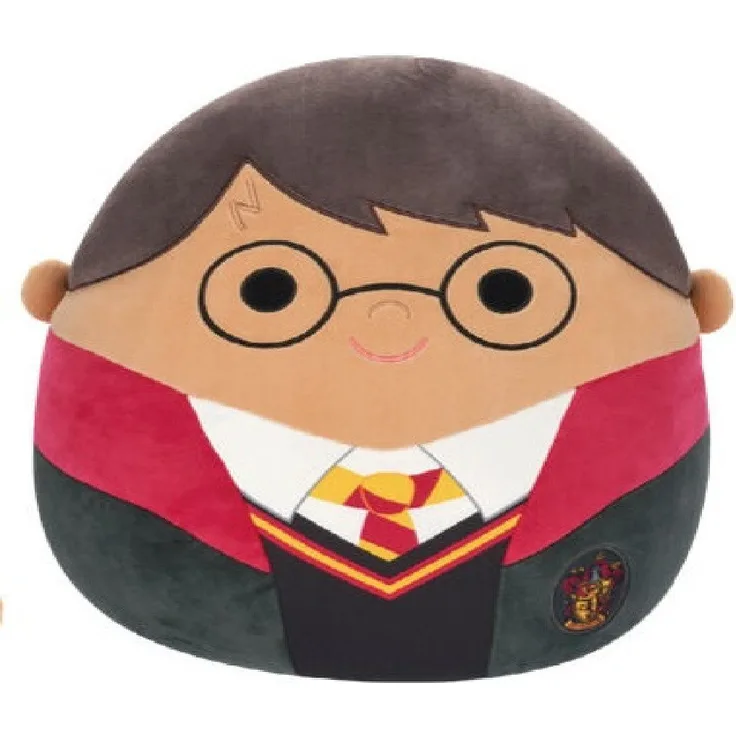 Jazwares Squishmallows Harry Potter Plüschfigur, superweicher Kuschelfreund in Farbe Harry Potter