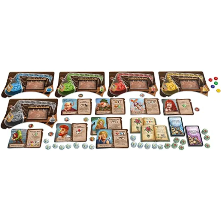 Schmidt The Quacks of Quedlinburg: The Alchemists Expansion, Brettspiel für 2-5 Spieler, ab 10 Jahren, 45 Minuten Spielzeit, englische Version – Bild 2