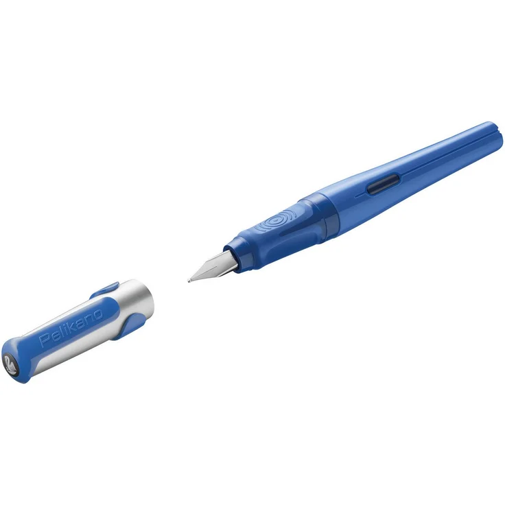 Pelikan Füller Pelikano P 480 Original, Für Rechtshänder, blau, rot, schwarz – Bild 1