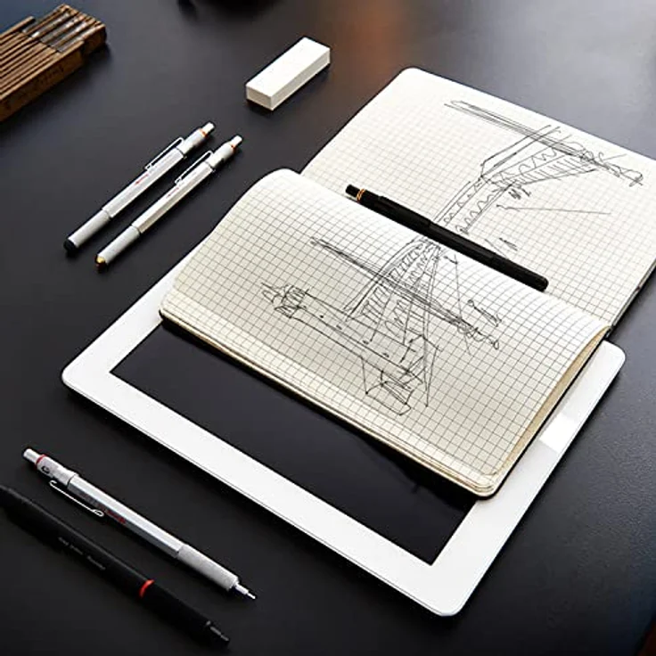 Rotring 800+ Hybrid, Feinminenstift und Touchscreen-Stylus mit Twist-&-Click Mechanismus, 0.50 mm, HB – Bild 7