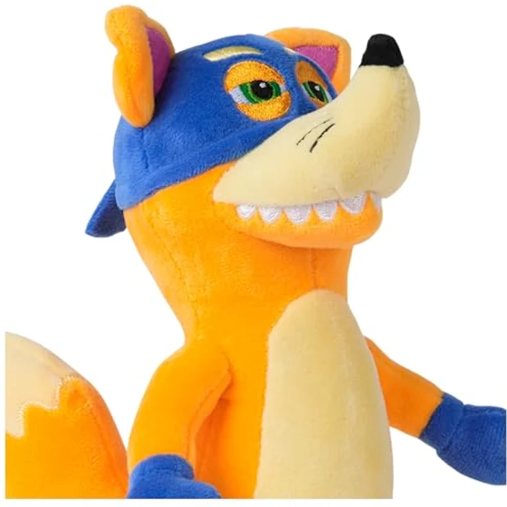 Dora Nickelodeon Fuchs-Plüsch, offizielles Lernspielzeug 20 cm für Kinder ab 3 Jahren, orange – Bild 4