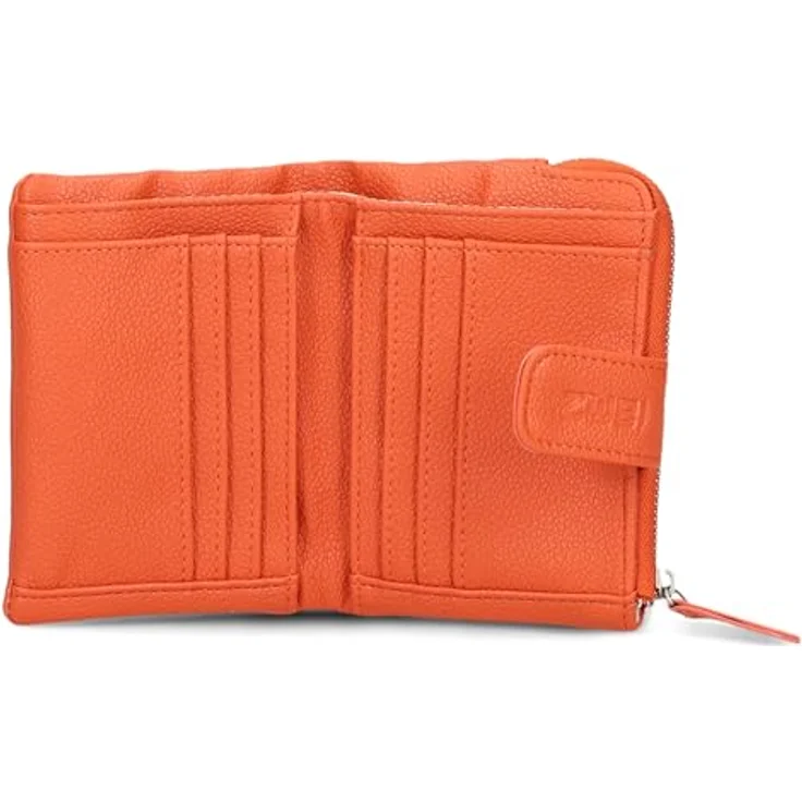 Zwei M.Wallet MW5, geräumige Kinderportemonnaie aus Papaya (orange) Polyurethan – Bild 5