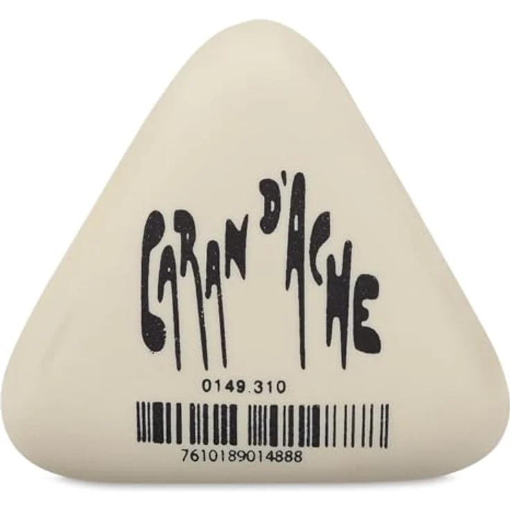Caran d'Ache d´Ache Radiergummi Dreieckig Beige ohne Weichmacher, Größe: ca. 2,5cm, 6707.350, 149.310 – Bild 2