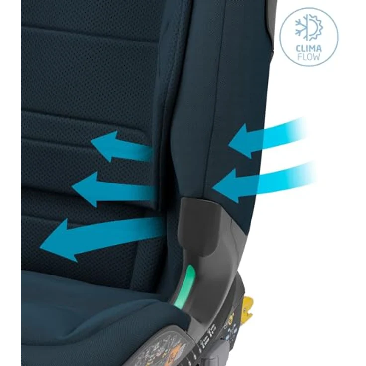 Maxi-Cosi Titan Pro2, Kindersitz i-Size mit G-Cell 2.0 Seitenaufprallschutz, atmungsaktives Material, grau – Bild 4