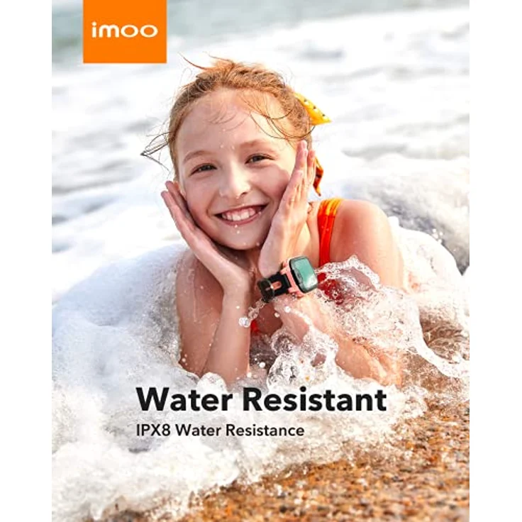 imoo Watch Phone Z1 Kinder-Smartwatch, 4G Kinder-Smartwatch-Telefon mit langanhaltendem Video-und Telefonanruf, Kinder-GPS-Uhr mit Echtzeit-Ortung und Wasserdichtigkeit IPX8 (Rosa) – Bild 4