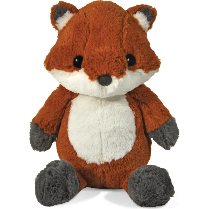 Cloud b® Frankie the Fox™ – Melodie-Fuchs mit 8 sanften Klängen, 0m+, maschinenwaschbar, Klettverschluss zur Befestigung