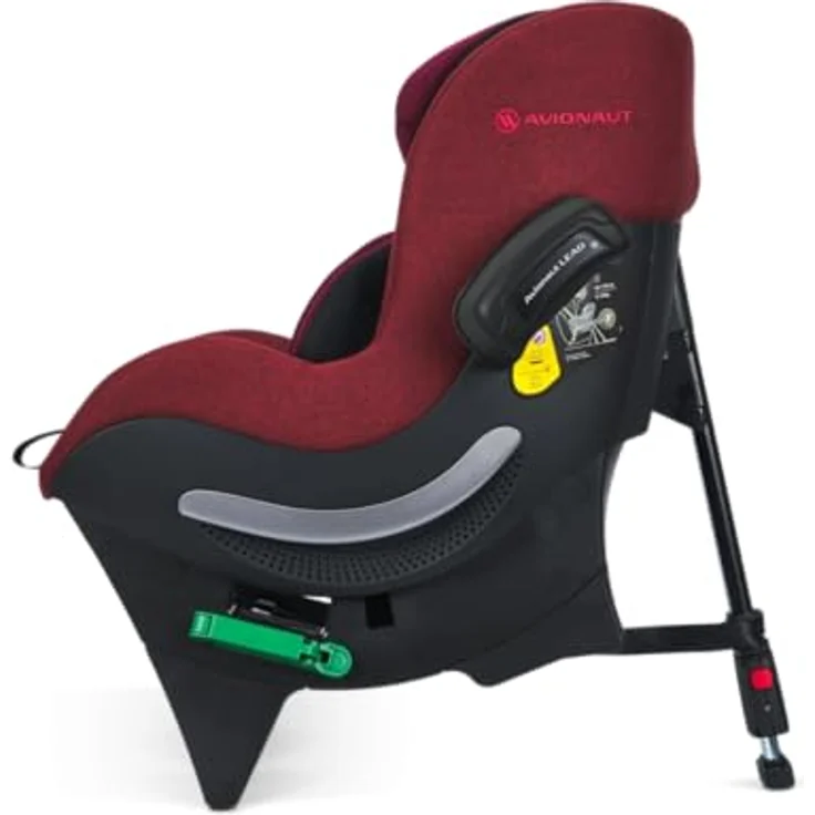Avionaut Sky AirFlow Reboard Kindersitz (0-25 kg) für optimale Sicherheit und Komfort, Red – Bild 3