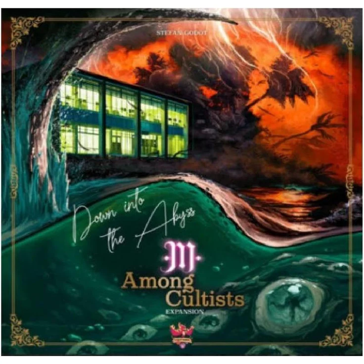 Asmodée Among Cultists - Down Into the Abyss, Brettspiel für 4-8 Spieler, ab 14 Jahren, neues Spielbrett und besondere Herausforderungen