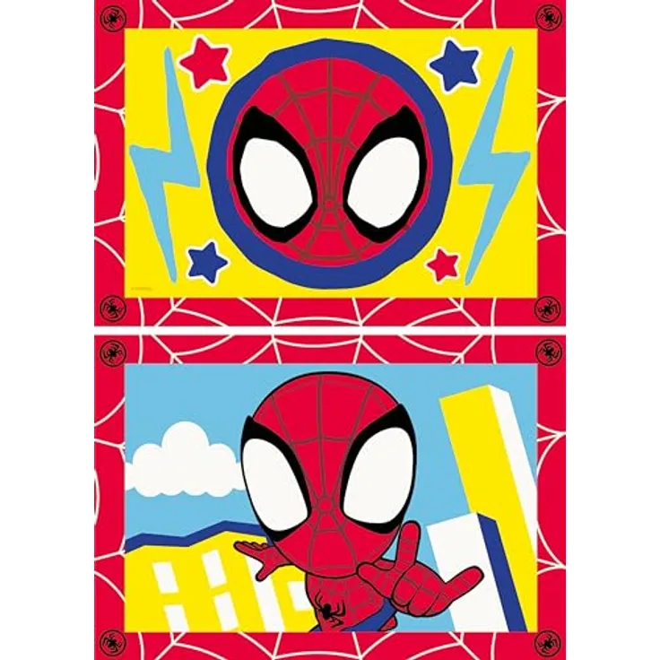 Ravensburger CreArt 23949 Spidey-Malen nach Zahlen Spiderman für Kinder 5-7 Jahre, mit hochwertigen Acrylfarben
