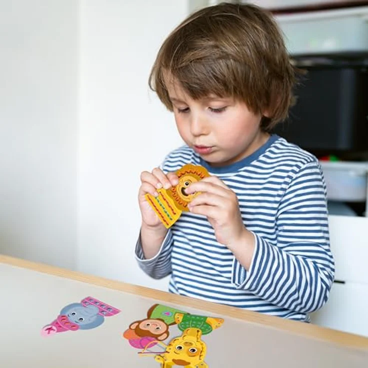 Ravensburger BeCreative Mini, Kreativset Erstes Sticken ohne Nadel für Kinder ab 4 Jahren, Made in Europe – Bild 2