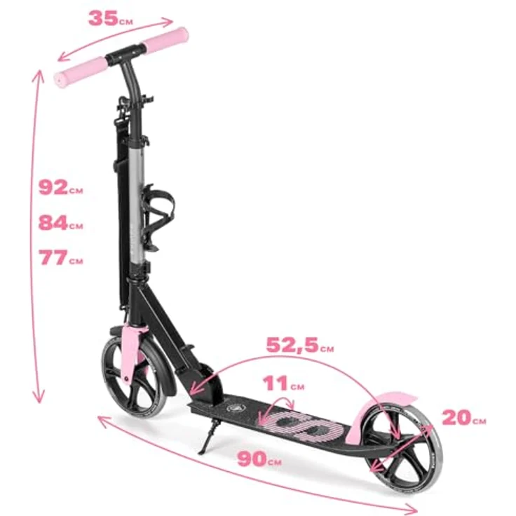 Movino Movino Infinity Scooter Pink – Bild 10