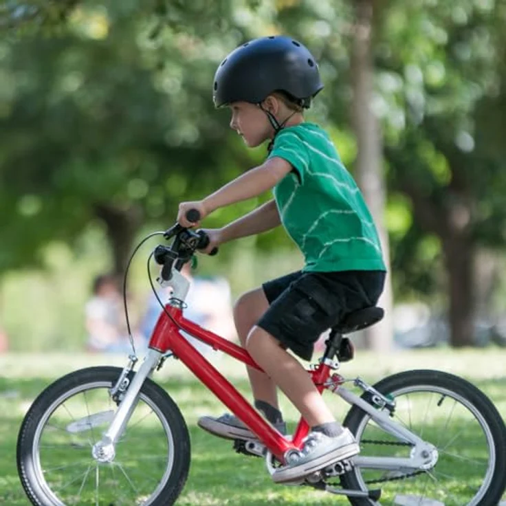 Melon Fahrradhelm »Closed Eyes« für Damen, Herren und Kinder | Leichter & sicherer urbaner Cityhelm mit Magnetverschluss, individuell anpassbar in schwarz | Größe M-L (52-58 cm) – Bild 3