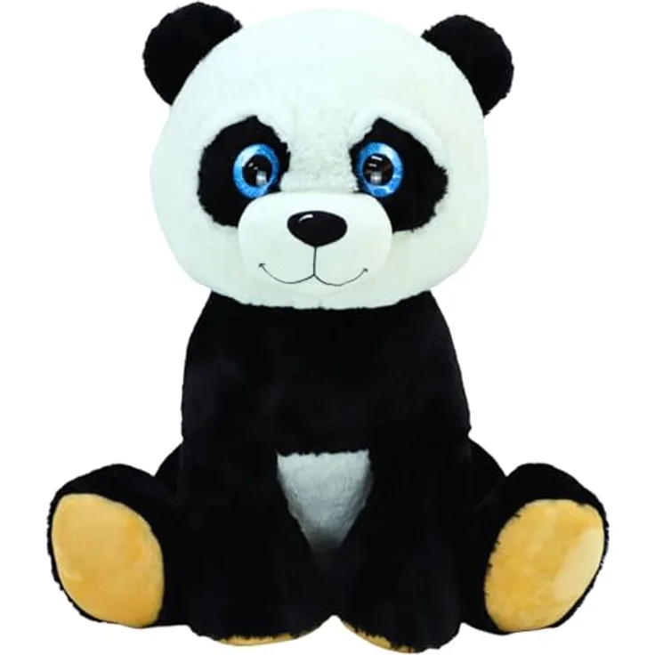 TE-IMPORTE TE-Trend Panda Kuscheltier, 50 cm Plüsch Pandabär zum Kuscheln und Spielen