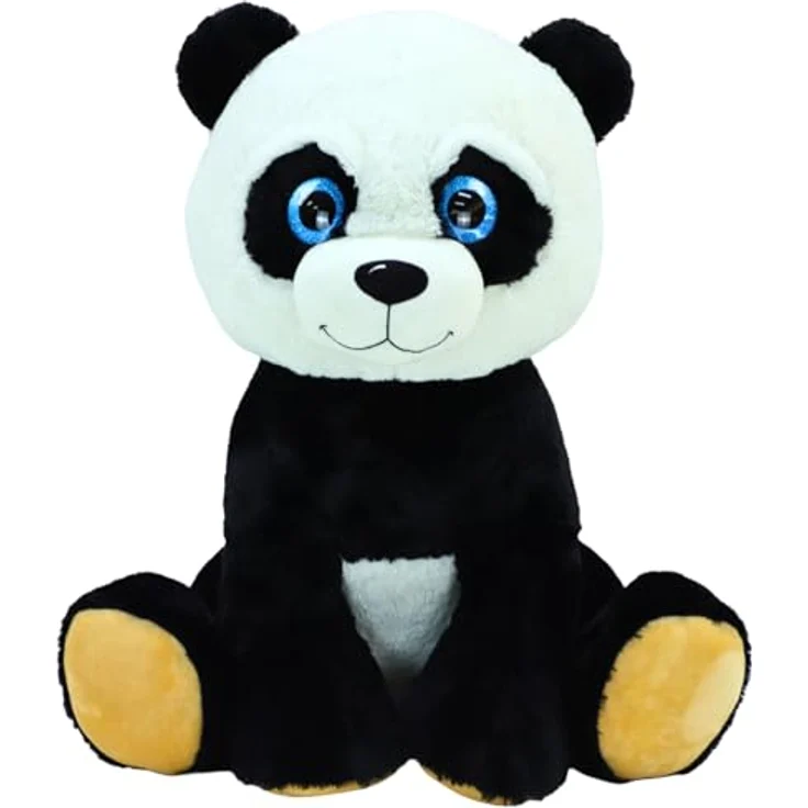 TE-IMPORTE TE-Trend Panda Kuscheltier, 50 cm Plüsch Pandabär zum Kuscheln und Spielen – Bild 1