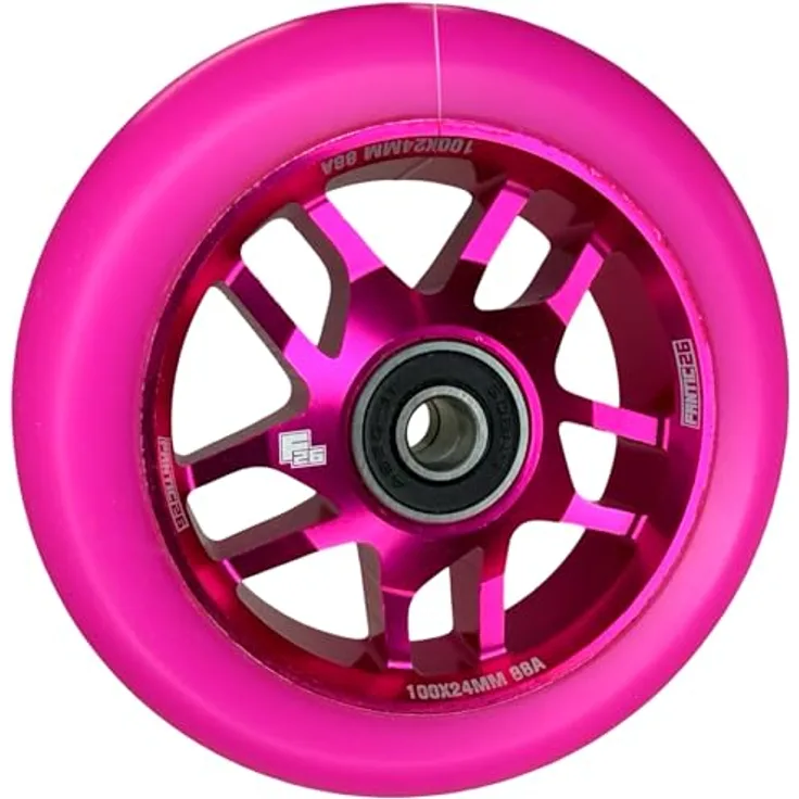 Fantic26 Base Stuntscooter 100mm, Aluminium 6061-T6, ABEC-11 Kugellager, 208g leicht
