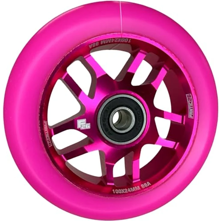 Fantic26 Base Stuntscooter 100mm, Aluminium 6061-T6, ABEC-11 Kugellager, 208g leicht – Bild 1