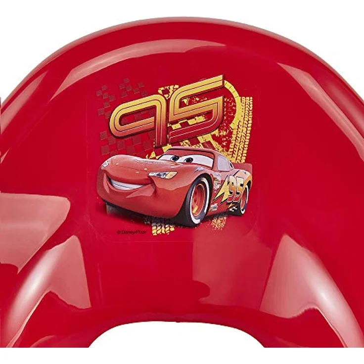 keeeper Disney Cars Kinder-Toilettensitz, Ab ca. 18 Monate bis ca. 4 Jahre, Anti-Rutsch-Funktion, Ewa, Kirsch-Rot - Preisvergleich – Bild 3
