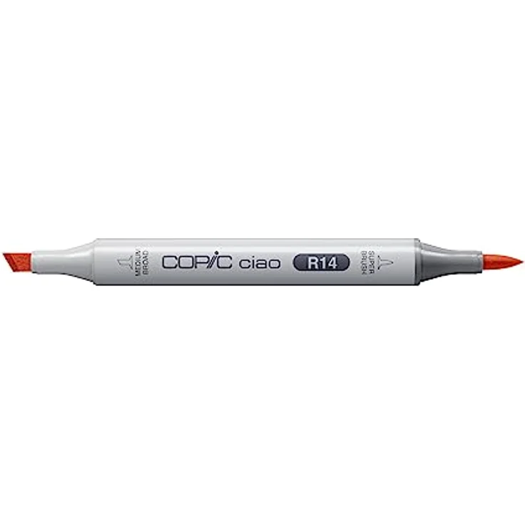 Copic COPIC Ciao Marker Typ R - 14, Light Rouge, vielseitiger Layoutmarker mit mittelbreiter und Brush-Spitze, schnelltrocknend – Bild 2