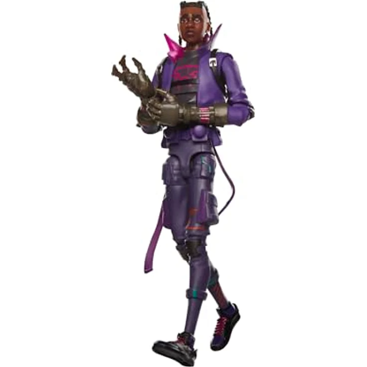 Hasbro Spider-Man: Across the Spider-Verse Marvel Legends Actionfigur Miles G. Morales, 15 cm, sammelwürdig mit beweglichen Gelenken – Bild 4