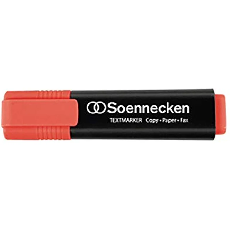 Textmarker Soennecken Strichstärke 2-5 mm rot – Bild 2