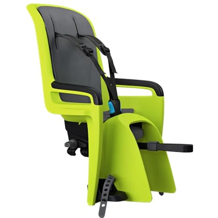 Thule RideAlong 2, Velokindersitz für Gepäckträgermontage mit verstellbarer Rückenlehne und waschbarem Polster – Bild 8