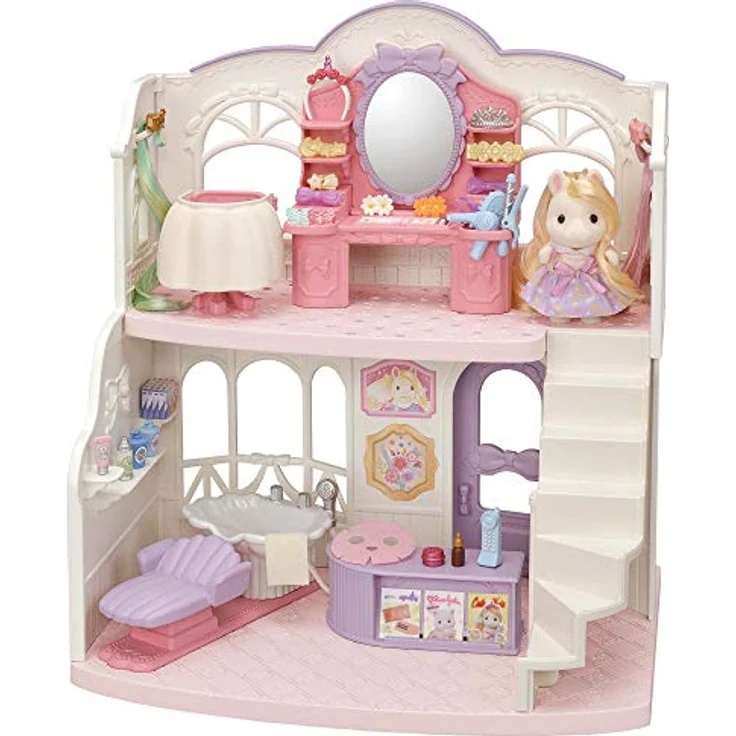 Sylvanian Families 5643 Pony Friseursalon mit Figur - Puppenhaus Spielset, einzelverpackt – Bild 2